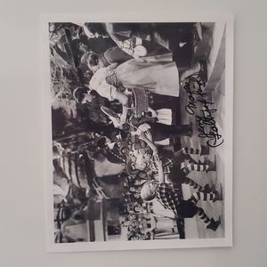 Autographed photo The Lollipop Kid, Jerry Maren. Wizard of Oz.